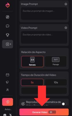 Krok 4 Generování videa