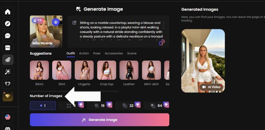 Krok 4 Kolik obrázků chcete