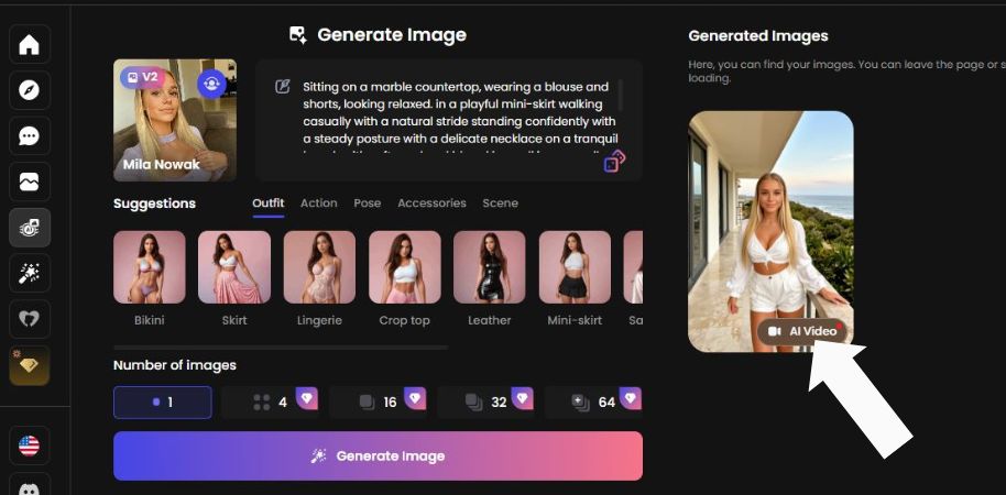 Krokem 1 je otevření vygenerovaného obrázku